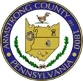 Official seal of Armstrong County