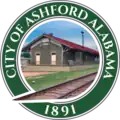 Official seal of Ashford, Alabama
