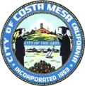 Official seal of Costa Mesa, California