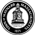 Official seal of Maynard, Massachusetts