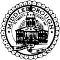 Official seal of Middleborough, Massachusetts Middleboro