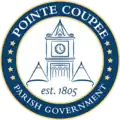 Official seal of Pointe Coupee Parish