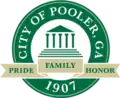 Official seal of Pooler, Georgia