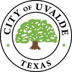 The seal of the City of Uvalde (png version)