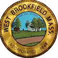 Official seal of West Brookfield, Massachusetts