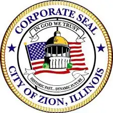 Official seal of Zion, Illinois