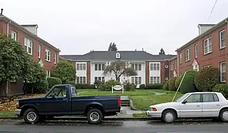 Photograph of the Senate Court Apartments