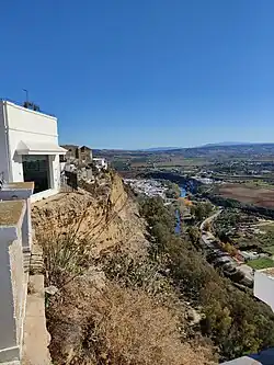 View SE from the mirador Plaza de Cabildo