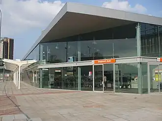 The new Shepherd's Bush Overground station, opened in 2008