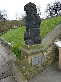 The Lister Lion stone sculpture