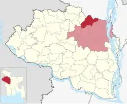 Location of Shibganj