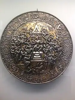 Rondache or buckler of Charles V, Holy Roman Emperor, Italy, 1555