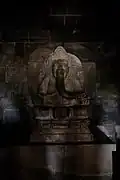 The Ganesha sculpture