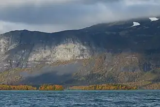 Kuiva, revered human-shaped silhouette on a cliff