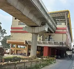This metro station on U/C as of September 2023