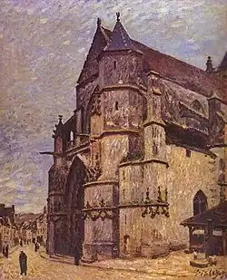 The Church in Winter - 1893–94 - National Museum of Art of Romania, Romania