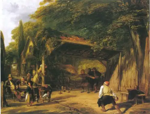 Skittle Players, 1832
