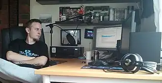 Eirik Hafskjold, photographed in studio 2010.