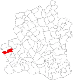 Location in Teleorman County