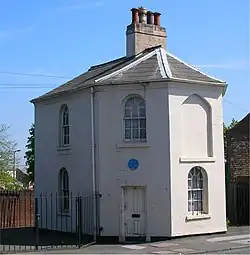 Smethwick. What looks like a window opening on the upper floor would hold the tollboard.