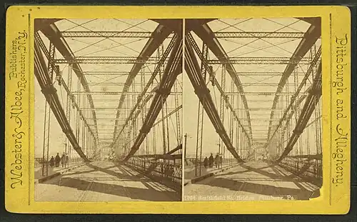 An early stereoscopic view of the bridge