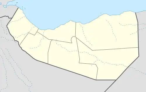 Goan Bogame is located in Somaliland