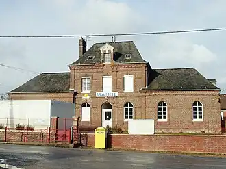 The town hall in Sommery