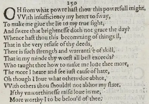 Detail of old-spelling text