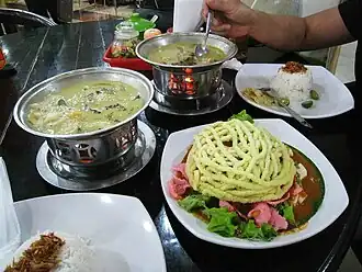 Soto Betawi and Asinan Betawi