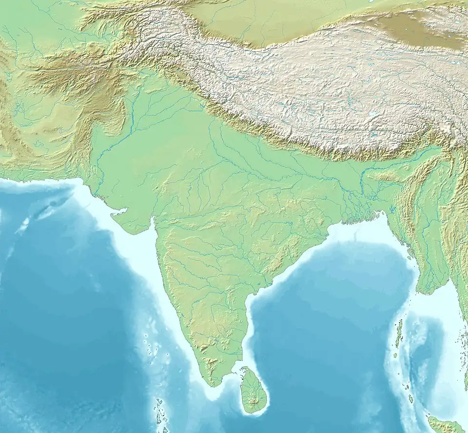 Mes Aynak is located in South Asia