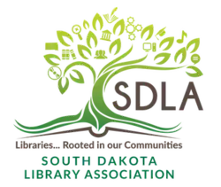 a green tree type illustration where all the leaves are made up of library type materials
