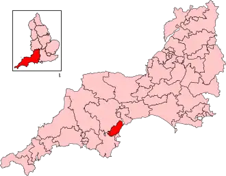 Map of constituency