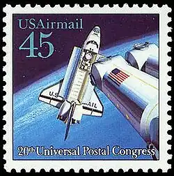 Space Shuttle Airmail Issue of 1989