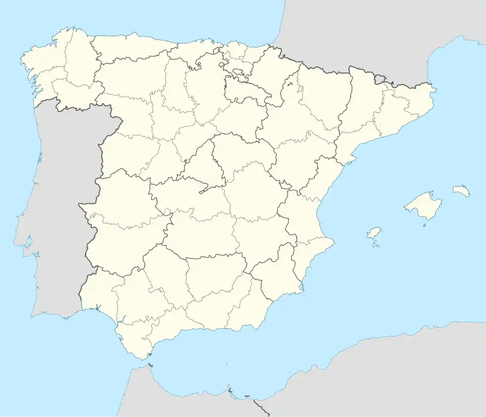 Palomares, Almería is located in Spain