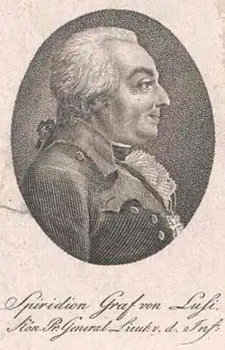 A portrait of Spiridion Lusi.