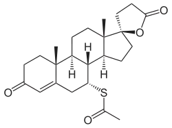 Spironolactone, a commercial diuretic medication