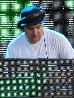 Martin at the 2015 Spring Awakening Music Festival