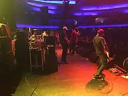 Sprung Monkey on stage at the Hollywood Palladium March 10, 2016