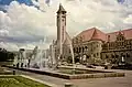 St. Louis Union Station seen from Aloe Plaza