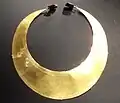 Gold lunula, c. 2400–2000 BC[57]