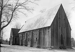 St. Luke's Episcopal Church at Martin's Station (approximately 15 miles (24&nbsp;km) from Cahaba) in 1934.