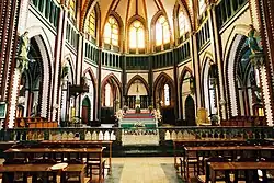 Image 30Saint Mary's Cathedral in Downtown Yangon is the largest Roman Catholic cathedral in Burma. (from Culture of Myanmar)