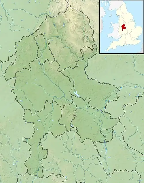 River Blithe is located in Staffordshire