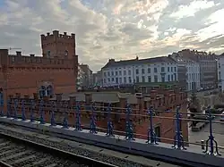 View from inside the station