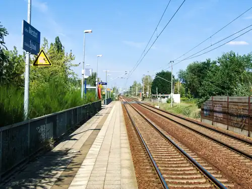 Cottbus-Merzdorf stop