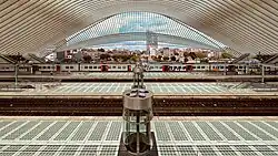 View of the platforms