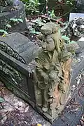 Artist unknown, Statue of the Jade Maiden, located at the tomb of Yeo Siew Keng (d. 1936), Bukit Brown Cemetery, Singapore.
