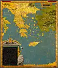 10th Map of Europe Macedonia, Achaea, the Peloponnesus, and Crete