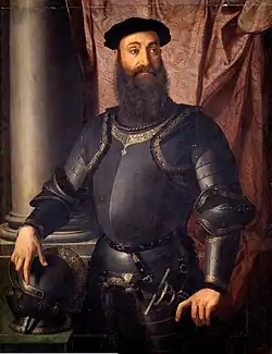 Portrait of Stefano IV Colonna, 1546, Galleria Nazionale d'Arte Antica, Rome