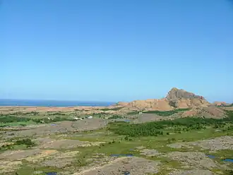 Steinstind, Leka as seen from Aune in mid-2004